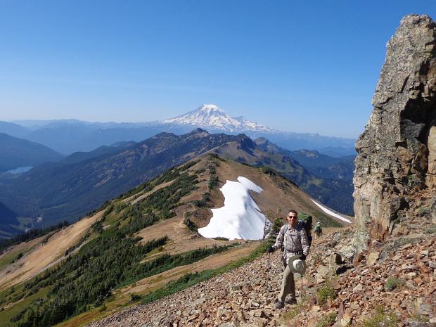 2017-08-18 Mt. Adams and the Goat Rocks on the PCT (4 nights, 65 miles)