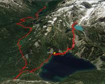 1_GEarth Marmot Lake (big) and Jade Lake (small)